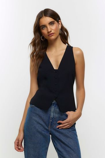 River island top waistcoat