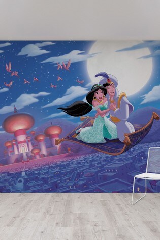 Art For The Home Blue Disney Magic Carpet Ride Mural