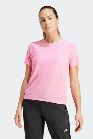 adidas Pink Own The Run T-Shirt