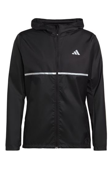 Adidas black reflective sale jacket