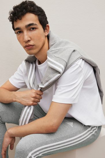 Mens grey adidas cheap track pants