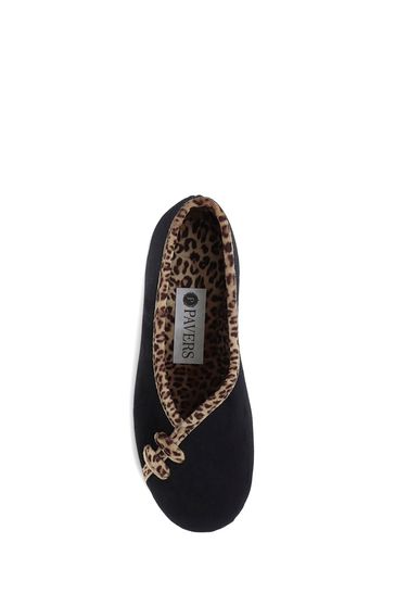 Pavers leopard print on sale slippers