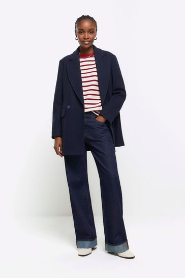 River island striped blazer hot sale
