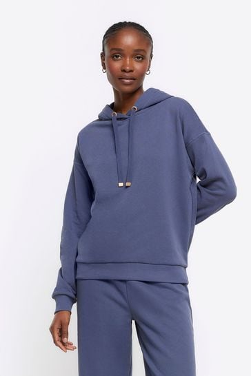 River island grey hoodie best sale