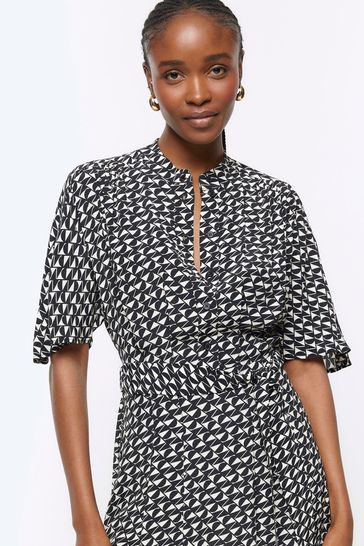 River island top shirt dress