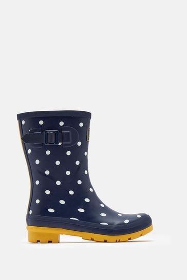 Joules Molly Welly Mid Height Printed Wellies