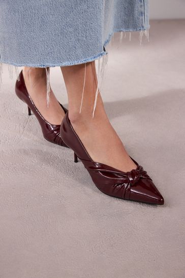 Berry red heels online