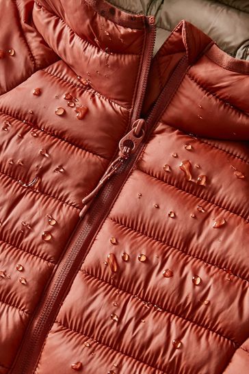 Joules red cheap puffer jacket