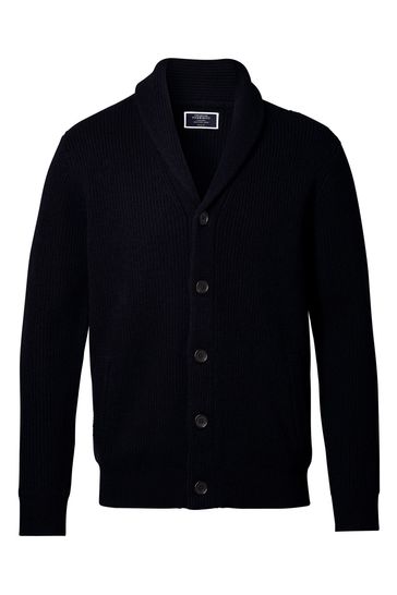 Charles tyrwhitt shawl collar cardigan shop
