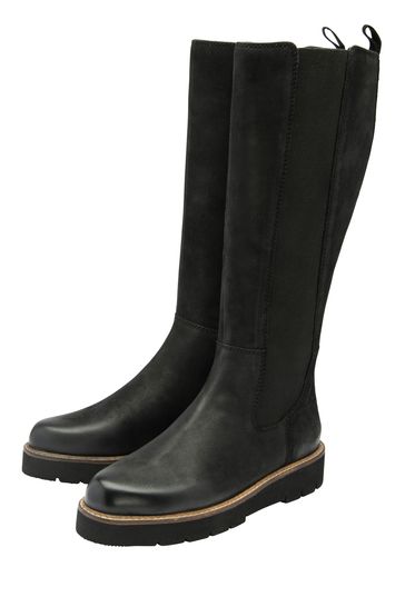 Knee high clearance chelsea boots