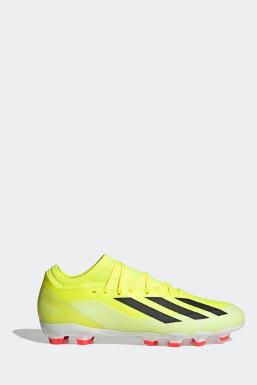 adidas Yellow X Crazyfast League Multi-Ground Adult Football Boots