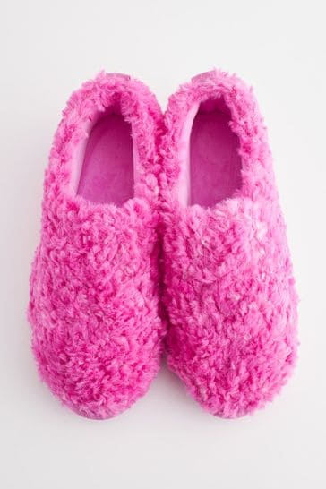Hot pink slippers sale