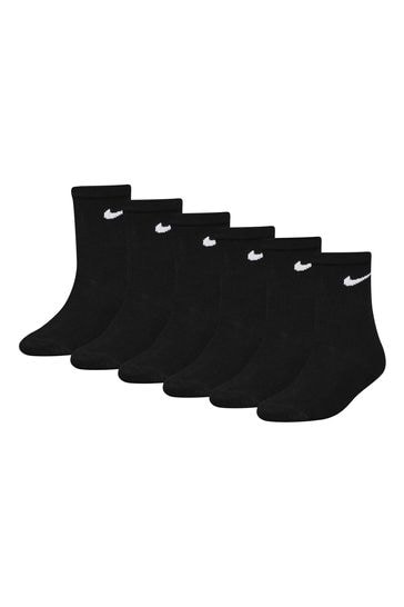 Buy Nike Crew Socks 6 Pack Little Kids from Next Ireland