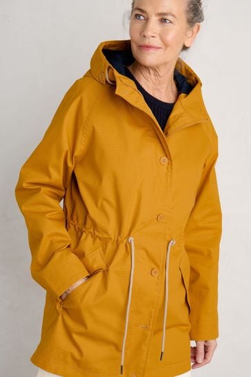 Seasalt Cornwall Yellow Fulmar Coat