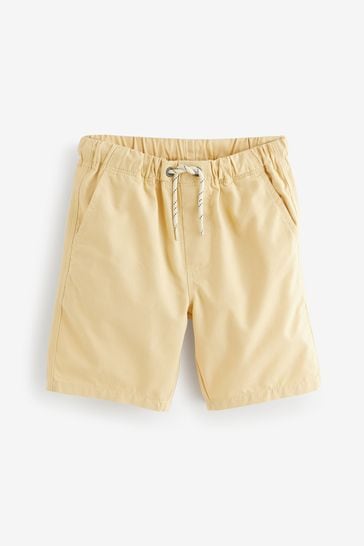 Yellow Single Pull-On Shorts (3-16yrs)