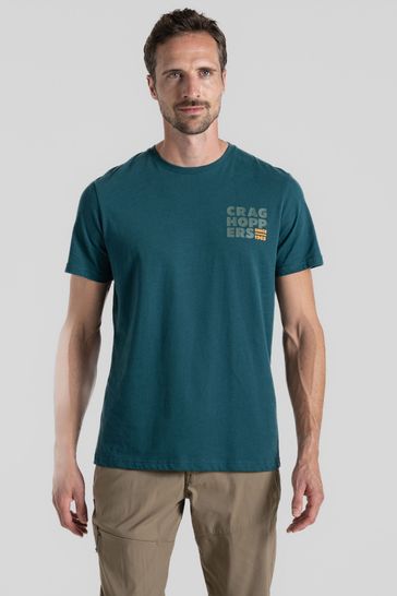 Craghoppers Green Lucent Short Sleeve T-Shirt