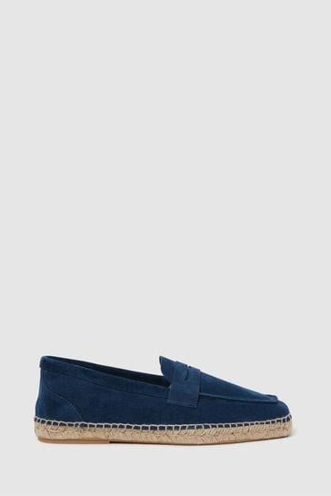 Navy blue summer flats store