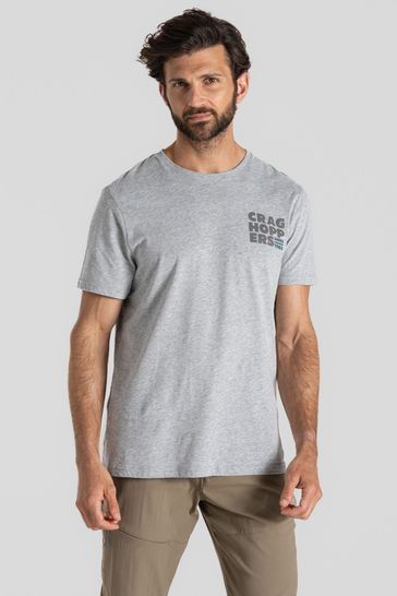 Craghoppers Grey Lucent Short Sleeve T-Shirt