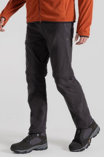 Craghoppers Grey Nosilife Pro Convertible Trousers