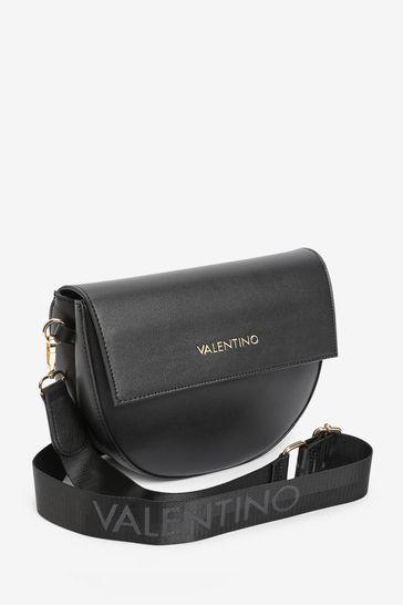 Valentino Bags Black Bigs Flap Crossbody Bag