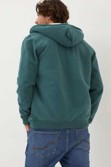 Green zip up discount fleece