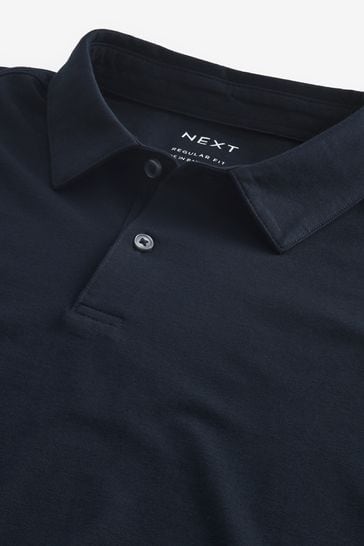 H&m black top polo