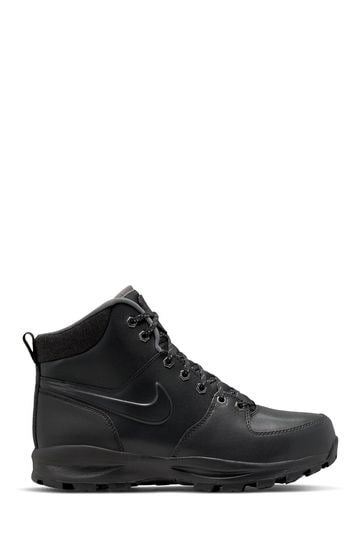 Nike Black Manoa Leather Boots