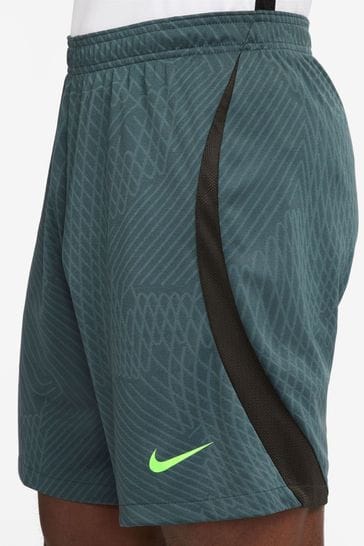 Buy Nike Green Dri Fit Strike Training Shorts from Next Luxembourg