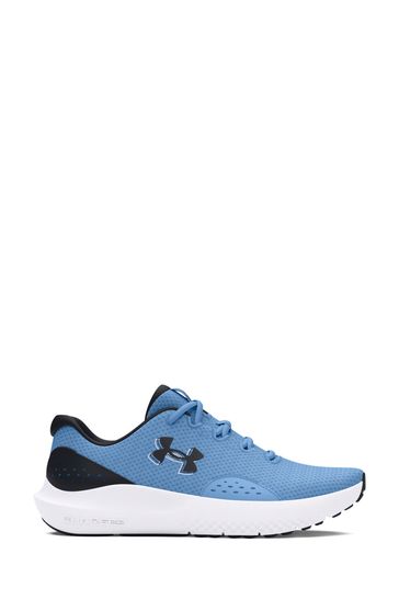 Buy Under Armour Blue White Charged Surge 4 Trainers from Next Bahrain
