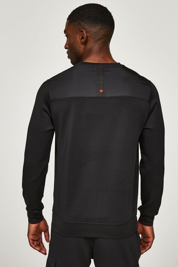 Buy Zavetti Canada Levito Black Sweatshirt from Next Bahrain
