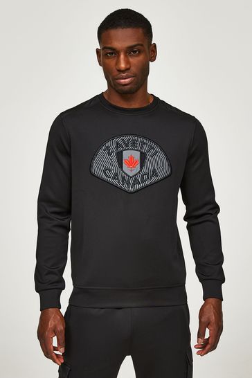 Next black sweatshirt top