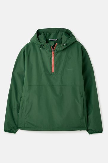Joules green hot sale waterproof jacket