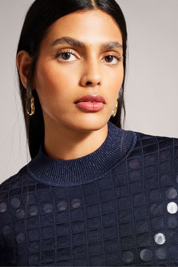 Ted baker navy jumper on sale