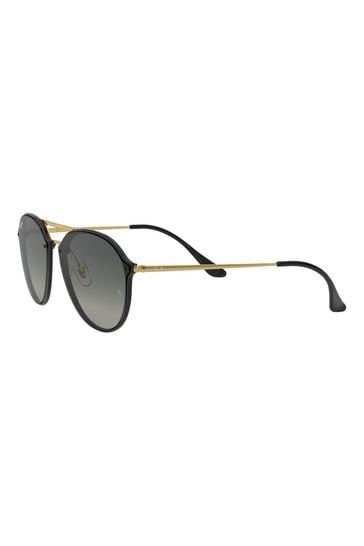 Ray ban blaze double clearance bridge black