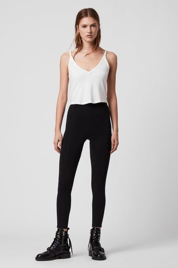 Buy AllSaints Black Bri Legging from 
