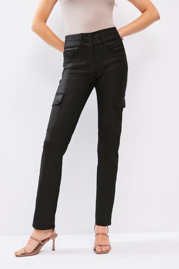 Black on sale pocket pants