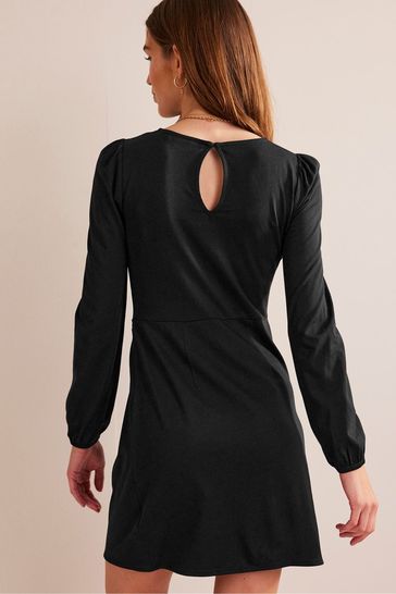 Boden black hotsell wrap dress