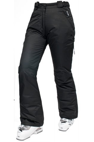 Trespass Lohan Black Ski Trousers