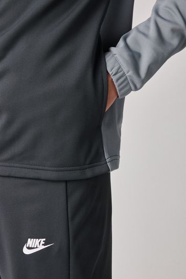 Buy Nike Grey Full Zip Tracksuit from Next Denmark
