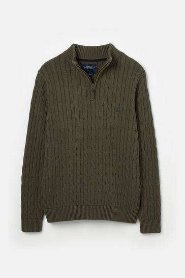 Joules green sale hare jumper