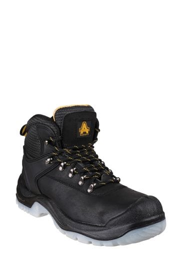 Amblers Safety Black FS199 Antistatic Lace-Up Hiker Safety Boots