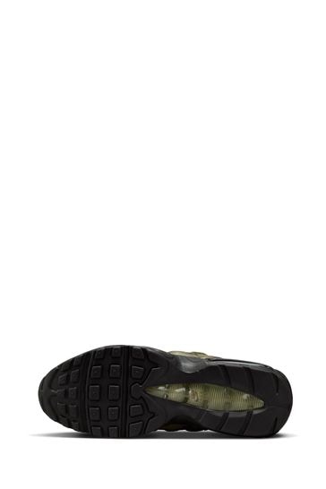 Khaki green trainers nike top