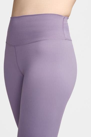 Nike Purple Dri FIT One High Waisted Leggings