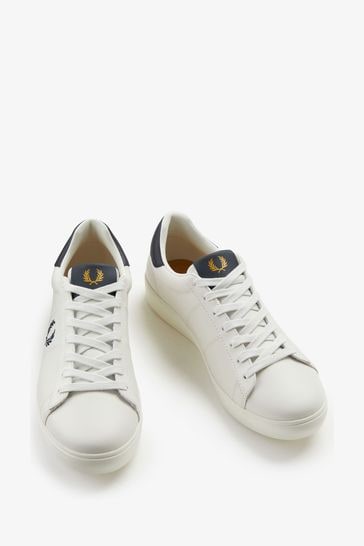 Fred perry spencer leather trainer sales