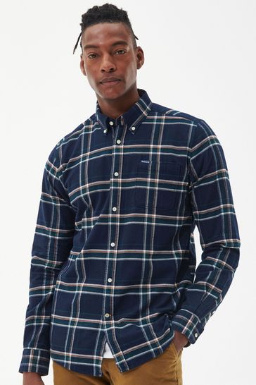 Barbour deals blue shirt