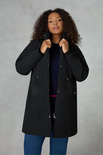 Live Unlimited Curve Black Raincoat