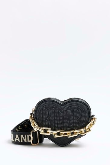 River island heart bag cheap