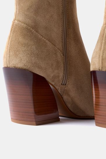 Buy Mint Velvet Animal Suede Cowboy Boots from Next Ireland