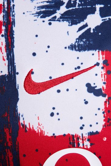 Blue and red nike shirt outlet