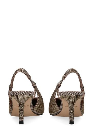 Buy Kurt Geiger London Cream Belgravia Sling Back Shoes from Next